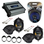 Mazda B2300/B3000/B4000 95-97 Oem Speaker Upgrade Harmony (2) R68 HA-A400.4 Amp New. Price: $271.95.
