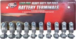 Road Power 903-10 Top Post Battery Terminal; 10-PACK; Chrome; 6 And 12-VOLT New. Price: $25.34.