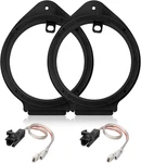 6.5" Adapter Spacer W/speaker Wiring Harness Plug For Gmc Sierra/c New. Price: $37.99.
