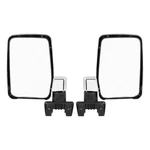 Autohaux Pair Car Rear View Mirror Silver Tone For Toyota Land Cruiser 1980... New. Price: $77.80.