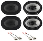 Front+rear Rockville 6X8" Factory Speaker Replacement Kit For 91-94 Mazda Navajo New. Price: $105.80.