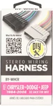 Metra Wiring Harness For Select 1984-2005 Chrysler, Dodge, Jeep And Plymouth Open. Price: $12.99.