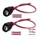 Lizapus 2-PIN Fuel Injector Connector Pigtail Compatible With Dodge New. Price: $28.54.
