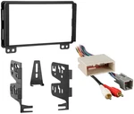 Double 2 Din Car Stereo Audio Radio Dash Kit Installation Trim W/ Wiring Harness New. Price: $31.99.