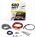 Scosche 680 Watt Wiring Kit For 2 Channel Amp - New. Price: $32.26.