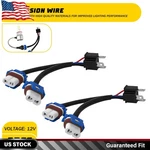 2PCS Headlight Bulb Conversion Wire 9003 H4 HB2 To 9005 9006 HB3 HB4 Adapter New. Price: $13.29.
