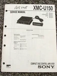 Sony XMC-U150 Car Stereo Cd Control Amplifier Original Service Repair Manual Very. Price: $19.95.
