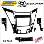 Metra 99-7342 / Dbl-din S-din Car Radio Dash Kit For 2011-2014 Hyundai Sonata New. Price: $58.95.