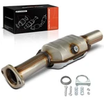 A-premium Rear Catalytic Converter Kit Direct-fit Compatible With Ford Escape... New. Price: $170.53.