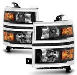 Corkiauto Headlights Assembly Replacement For 2014 2015 Chevy Silverado New. Price: $198.90.