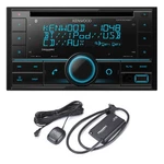Kenwood DPX505BT Double Din Cd Receiver W/ Siriusxm SXV300V1 Vehicle Tuner Kit New. Price: $209.00.