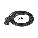 Gilardino 7 Way Trailer Plug, Pin Wiring Harness, 8 F... Fast Usa Ship. Price: $27.09.