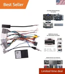 Aftermarket 16-PIN Wiring Harness With Steering Wheel Control For Honda Vehicles New. Price: $70.49.