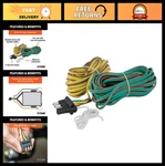 4-WAY Flat Wiring Connector For Trailers, Heavy Duty, Easy Install, Durable Desi New. Price: $43.99.