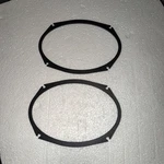 Car Audio Universal 6X9" Speaker Spacer Adds 1/4 Depth - One Pair New. Price: $7.95.