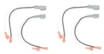 Metra 72-4573 Speaker Wire Harness Adapter For Select Vehicles Pairs New. Price: $15.49.