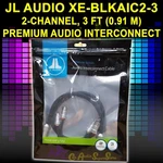 Jl Audio XE-BLKAIC2-3 (99940) 2-CH Feet Rca Premium Interconnect New!. Price: $18.88.
