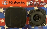 Kubota Utv Tractor Excavator Speaker-s Pair X2 R+l T1155-72620 RTV-X-1100 M Kx New. Price: $38.98.