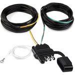 22FT 4 Pin 5 Wire Trailer Wiring Harness Protected By Nylon Net Tube,... New. Price: $12.78.