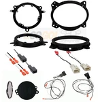 Dash, Front & Rear Door Speaker Bracket W/ Harness For 2020-2024 Toyota Tacoma New. Price: $101.99.