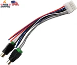 1PC Power Input Speaker Wire Harness Pin Plug Rca Compatible With Dual TBX10A New. Price: $32.91.