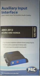 Pac AAI-TY3 Auxiliary Input Adapter For Scion, Lexus, And Toyota New. Price: $69.99.