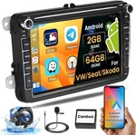 Hikity Touchscreen Car Radio With Gps Navigation SH3AM5HI Video Player Black New. Price: $135.54.
