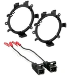 GMSB345 5-1/4" To 6-1/2" Speaker Bracket Adapter Metra 72-4568 Wiring Harness New. Price: $24.99.