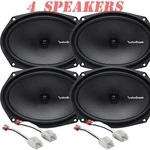 4X 6"X9" 2-WAY Front & Rear Door Speakers For 2009-2025 Dodge Ram 1500,2500 New. Price: $198.99.