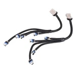 Set Of 8 Ignition Coil Relocation Connector Wire Harness Compatible With New. Price: $53.05.