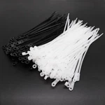 Benliudh Zip Ties With Screw Hole, Plastic Self 8 Inch (200PCS), Black+white New. Price: $16.96.
