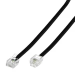 Conext Link RJ11 6P4C Modular Telephone Extension Cable 7 Feet, Black New. Price: $10.99.