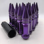 Netflbt M12X1.5 Purple Spike Lug Nuts For Acura Honda Chevy Hyundai Toyota New. Price: $56.69.