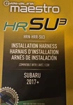 Idatalink Maestro HRN-HRR-SU3 Installation Harness For Subaru 2017+ New. Price: $69.99.