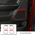 Interior Front & Rear Door Speaker Horn Frame Trim Cover Ford F150 2021+ Red New. Price: $29.99.