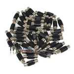 The Install Bay RCA100-BF50 Nickel Plated Female Barrel Connector (50/PACK) New. Price: $32.95.