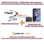Maestro AR2 + HRN-AR-CH2 Harness Replace Factory Amplifier 2008-25 Chrysler Car New. Price: $369.95.
