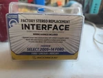 Scosche Factory Stereo Replacement Interface FD5000SW Select 2005-14 Ford New. Price: $30.00.