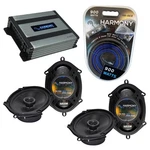 Mazda B2300/B3000/B4000 94-94 Oem Speaker Upgrade Harmony (2) R68 HA-A400.4 Amp New. Price: $221.95.