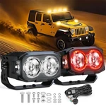 Mictuning K3 Led Light Pods Spot Beam, 4-INCH Offroad Driving Bar Pickup New. Price: $96.29.