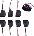 8PCS Fuel Injector Connector Pigtail Wire, Automotive Plug Replacement New. Price: $22.97.
