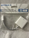 New Dynex Mini Display Port To Hdmi Adapter Model DX-AP160. Price: $11.67.