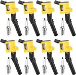 Micro Set Ignition Coil Pk DG508 Spark Plugs SP479 Ford F150 F250 FD503 *4148A3A New. Price: $51.19.