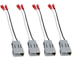 72-7800 Pairs (4 Pack) Car Speaker Connector Harnesses For With 1990-UP Honda New. Price: $16.01.