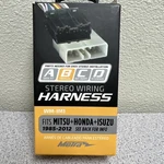 Radio/ Stereo Wiring Harness For 1985-2012 Mitsu Honda Isuzu Metra WM-IM1 Open. Price: $9.49.