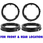 Metra 82-3307(QTY 4)FRONT & Rear 6.5" Speaker Mounts For 2005-2017 Chevy Equinox New. Price: $64.99.