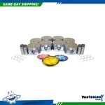 Dnj PRK1100 Piston And Ring Kit For 99-07 Chrysler Dodge 4.7L V8 Sohc 16V New. Price: $263.14.