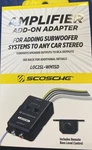 Scosche LOC2SL Line Output Converter Adjustable Amplifier Add Module For Car New. Price: $16.00.