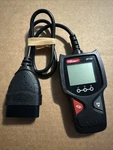 Hyper Tough HT100 Black Portable Bluetooth OBD2 Vehicles Automotive Code Reader Used. Price: $10.00.