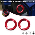 Red A-pillar Door Audio Speaker Sticker Circle Trim For Honda Civic 10TH 2016-21 New. Price: $11.98.